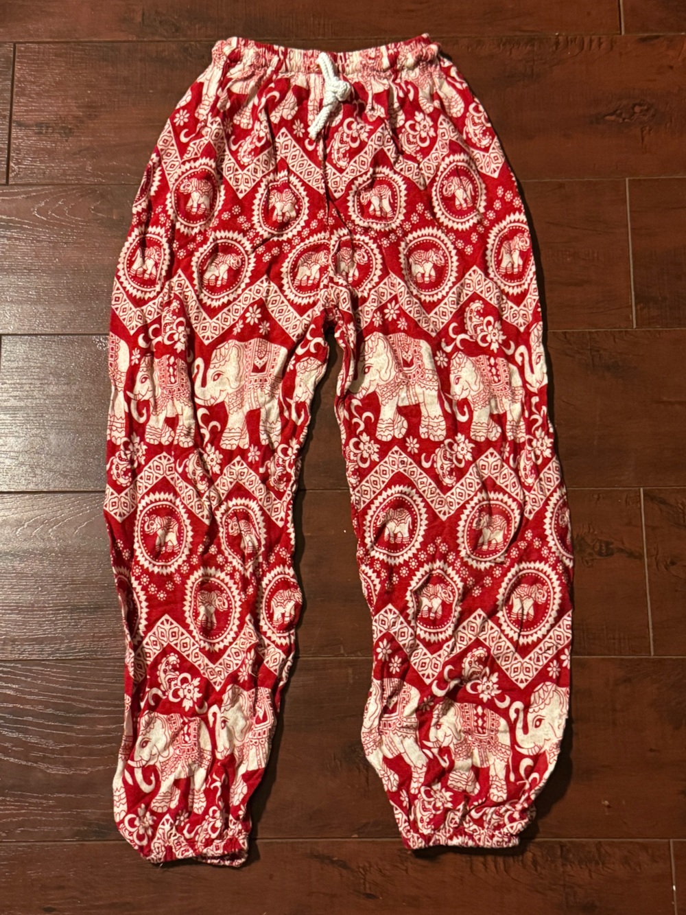 5 Boho Elephant Print Kids’ Pants - Multi Color Set (Mixed Sizes XS, S) - Picture 1 of 6